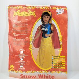 Classic Storybook Costume Snow White Rubie's No. 18901 Child Costume Size M 8-10